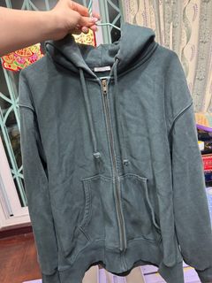 GU 綠色連帽外套 L 碼64242314584321110