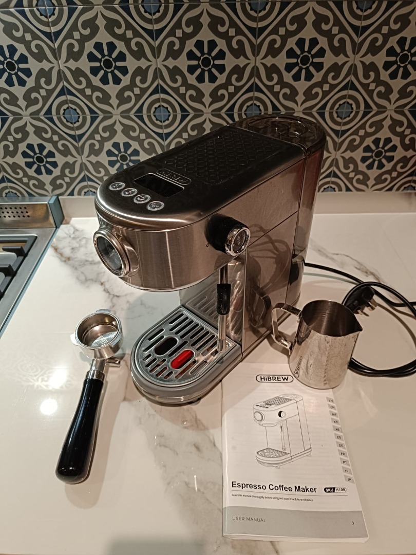 HiBREW H10B Professional Semi-Automatic Espresso Machine, TV & Home ...