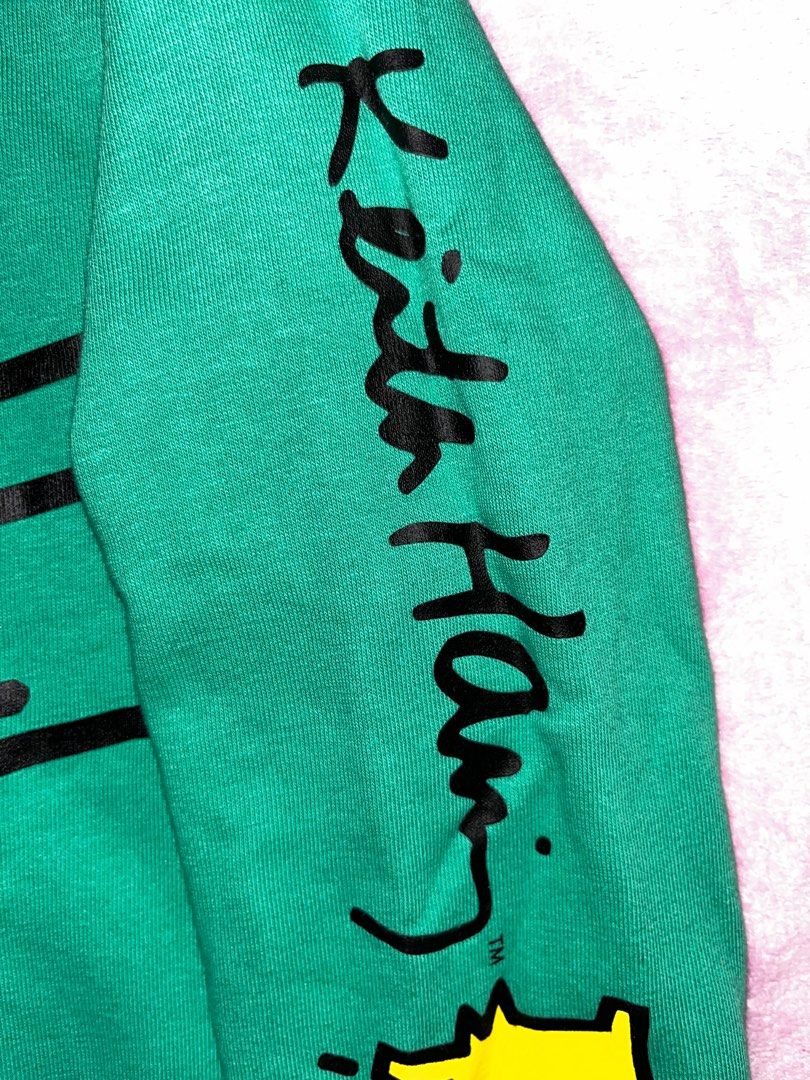H&M Keith Haring Hoodie (Category: Babies & Kids Fashion) located in San Fernando. Submitted by helloaiani (Listing ID 1390590867, Image 3). Description: H&M Keith Haring Hoodie for Kids 🌸Good for sizes 6-8 yrs old (still see pic as ref) 🌸Still in great condition .