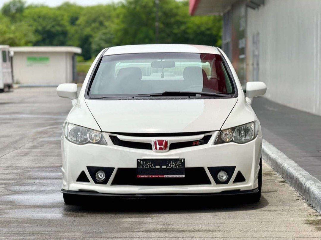 Honda Civic Mugen RR Inspired Auto (Category: Used Cars) located in Manila. Submitted by quality_cars (Listing ID 1390458234, Image 1). Description: FOR SALE! Honda Civic Mugen RR Inspired 2008 AT 1.8S Automatic transmission Mugen RR Inspired 100,000 mileage Newly wash over (Taffeta White) 18s Rota w/ thick tires Brand new body kits Brand new emblems Newly exterior detail Newly interior detail Newly replaced spark plugs Newly replaced coils (4pcs