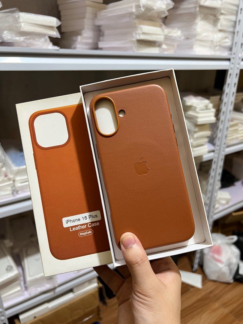 iPhone 16 Plus Leather Case [MagSafe] (Category: Cases & Sleeves) located in Manila. Submitted by mercedgret74092 (Listing ID 1390467737, Image 2). Description: Pm me.