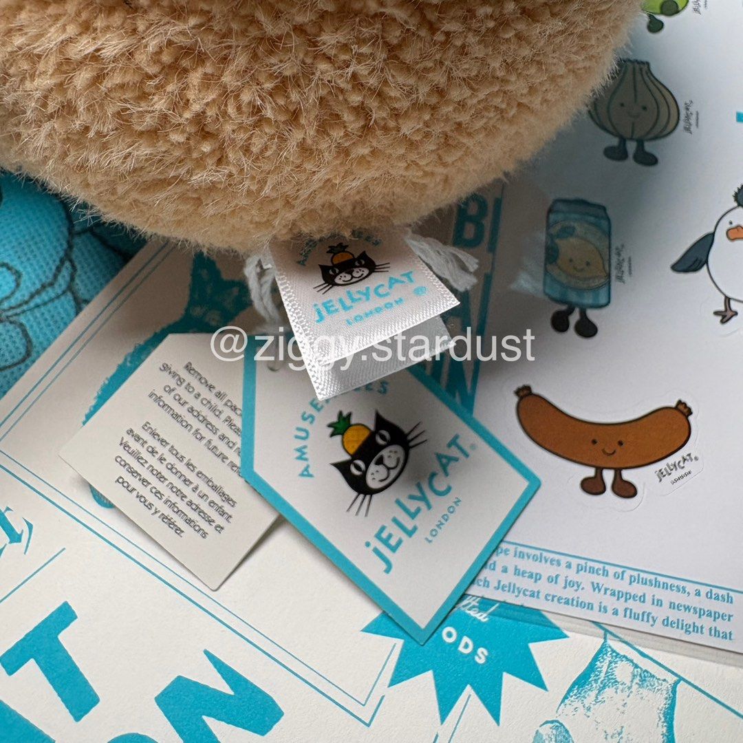 LAST 1🇬🇧倫敦限定Jellycat Fish&Chips Fish Pie套裝Fish