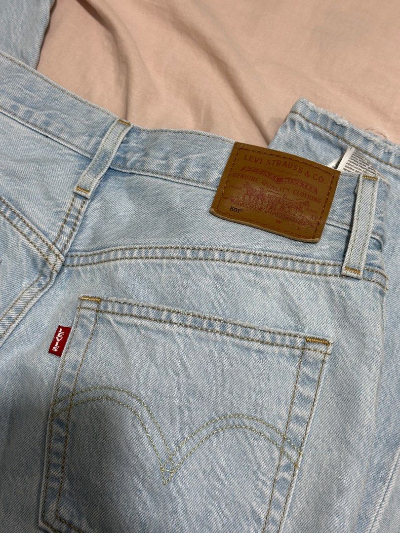 Levis 501 light blue - 27 (Category: Jeans) located in Makati City. Submitted by _daniellego (Listing ID 1390546718, Image 2). Description: Please refer to measurements on the photos. 🌟 PLEASE READ 🌟 ❌ NO WHEN WORN ❌ NO HAGGLING ❌ NO RETURNS ✅ FINAL SALE PRICE POSTED (plus SF by buyer) ✅ DETAILS IN THE DESCRIPTION NOT ALL ITEMS ON HAND ✅ Shipping days: Mon-Thurs ✅ Order must be confirmed and paid by Sunday morning for Monday shipping schedule. 