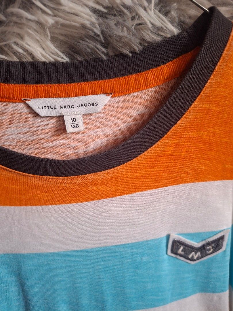 Little Marc Jacobs (Category: Babies & Kids Fashion) located in Bulacan. Submitted by stacksonracks_ph (Listing ID 1390512534, Image 2). Description: Color: Multi color Length: 21 inches Width: 16 inches Sleeve length: 6 inches.