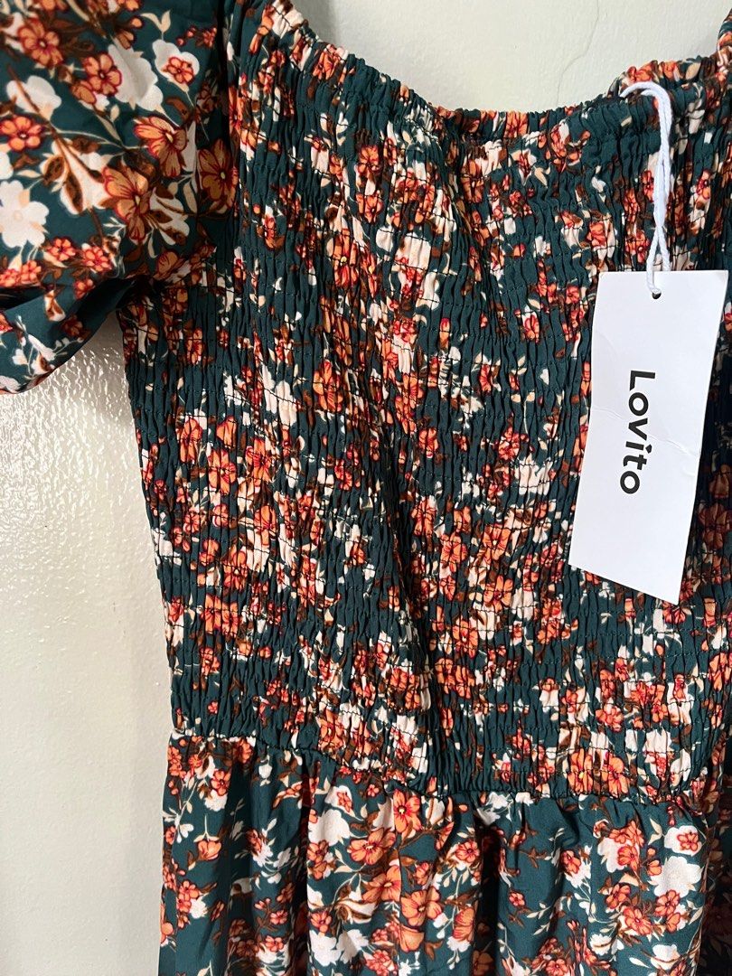 Lovito Floral dress (Category: Dresses) located in Valenzuela. Submitted by cheerios09 (Listing ID 1390484732, Image 3). Description: Size large on tag Bdo/gcash Shipping starts 80 metro mana.