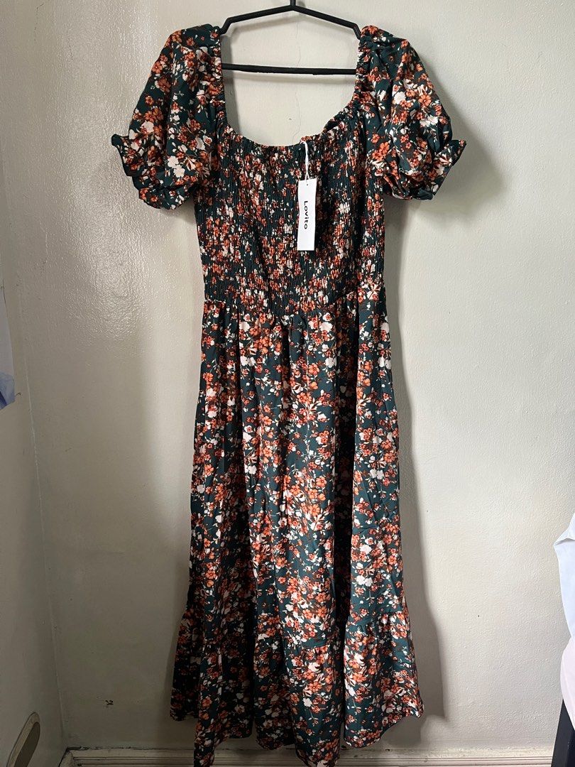 Lovito Floral dress (Category: Dresses) located in Valenzuela. Submitted by cheerios09 (Listing ID 1390484732, Image 1). Description: Size large on tag Bdo/gcash Shipping starts 80 metro mana.