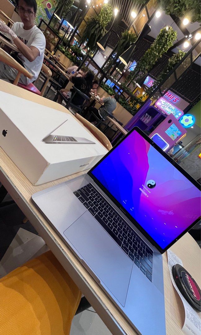 Macbook Pro 15” 2016 16gb/512gb i7 touch bar complete set (Category: Laptops & Notebooks) located in Manila. Submitted by tineemall (Listing ID 1390444338, Image 3). Description: ‼️Negotiable if Rush buyer‼️ Complete with box, charger, wire and papers Rfs: will upgrade .