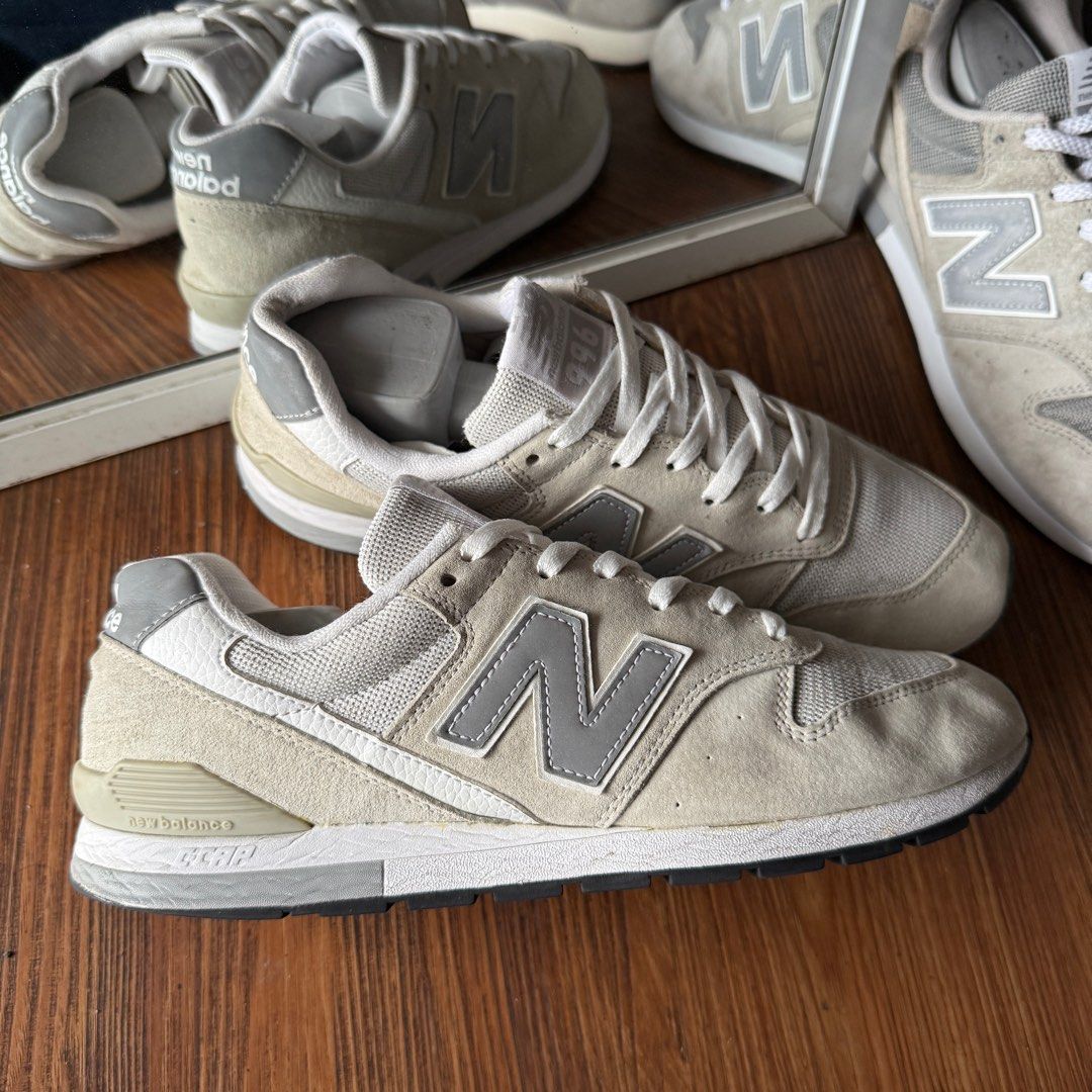New balance 996 Reflective ivory white grey casual original murah not nb  237 327 530 574 classic 576 england 580 880 990 991 992 993 999 usa 1906r 