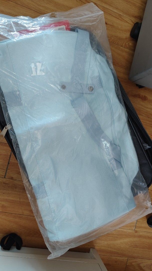 Nike Gym Bag (Category: Activewear) located in Santa Rosa. Submitted by janelystuff (Listing ID 1390424731, Image 2). Description: Brand new original Nike gym bag/duffle bag in light blue.