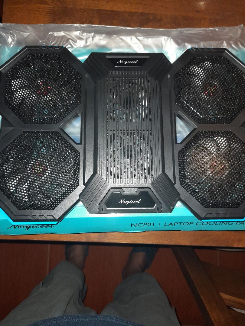 Norgicool laptop cooling pad (Category: Other Accessories) located in Las Pinas. Submitted by ninodpmas (Listing ID 1390524694, Image 3). Description: Norgicool laptop cooling pad.