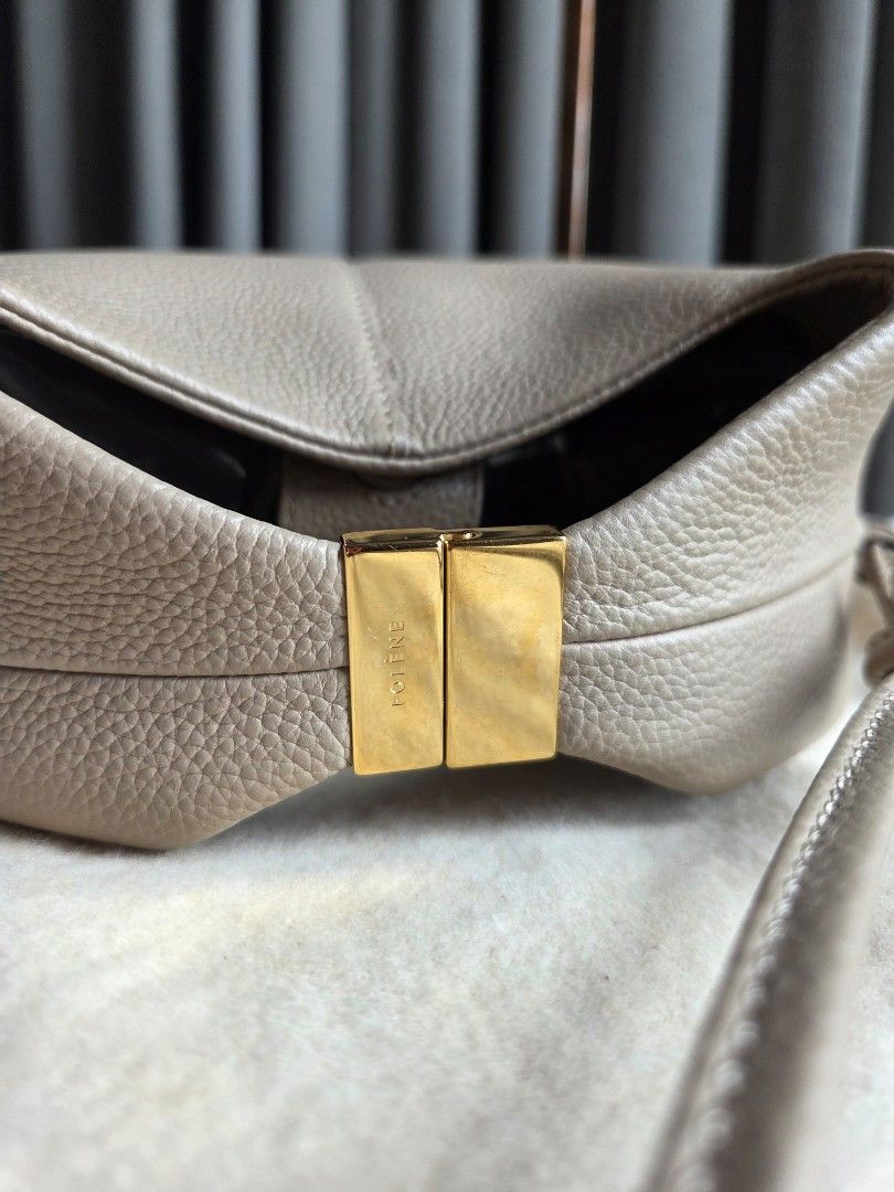 PL Polene Beri Taupe (Category: Luxury Bags & Wallets) located in Quezon City. Submitted by shop.mar.go (Listing ID 1390475094, Image 3). Description: preloved but in excellent condition exterior are clean interior has minor stain pls see photos comes with dust bag only.