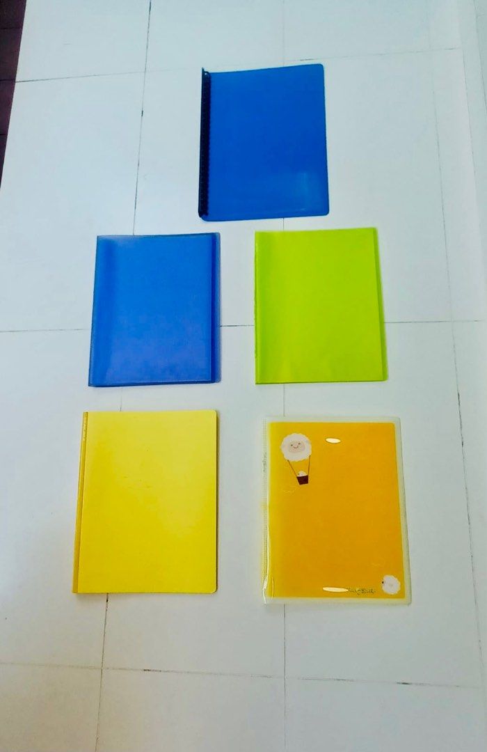 Plastic Sheet Files, Hobbies & Toys, Stationery & Craft, Stationery ...