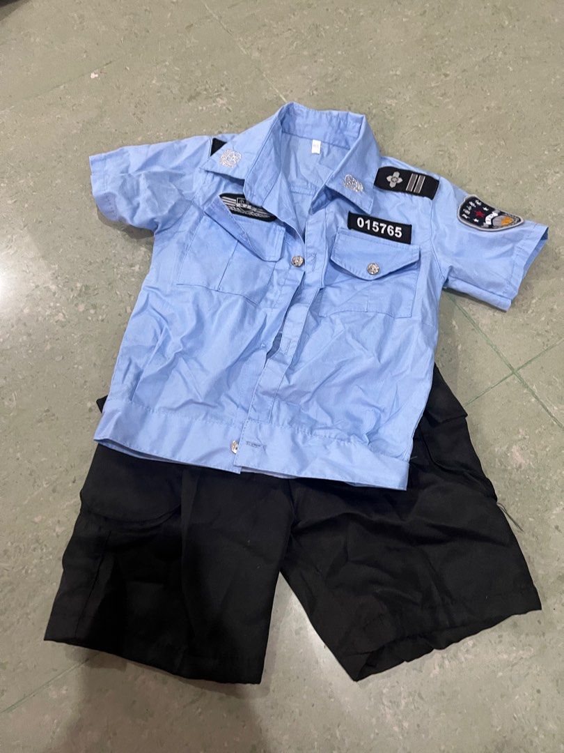 Police Officer costume (Category: Babies & Kids Fashion) located in Imus. Submitted by labella.mnl (Listing ID 1390499561, Image 1). Description: Missing buttons .