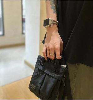 Porter mini Helmet 迷你防潑水小手提包 斜跨袋(優惠)64221337105410110