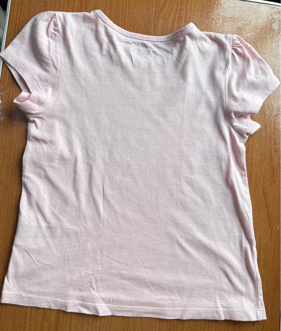 Preloved: OLD NAVY PANTS + H&M SHIRT (Category: Babies & Kids Fashion) located in Makati City. Submitted by amrojo (Listing ID 1390521907, Image 3). Description: 💡Decluttering my LO’s outgrown things. 💡 Makati location, for pickup. 💡 Payment via Gcash, no COD. Preloved (used but not abused), sold as pack. - Old Navy Ballerina Pants, size 4A (can fit 4-6 petite), PHP 250 if purchased alone. - H&M Pink Tee, size 4-6, PHP 100 if purchased alone..