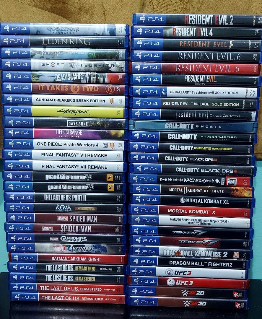 PS4/PS5 GAMES FOR SALE (Category: PlayStation) located in Santa Rosa. Submitted by agentred1142 (Listing ID 1390415952, Image 2). Description: PS4/PS5 GAMES FOR SALE Location: STA ROSA LAGUNA - MEET UP/ LALAMOVE/ JNT/ LBC(COP) - SLIGHT NEGOTIBALE - NO BUNDLE PRICE/NOT IN RUSH PS5 The Last Of Us part 2 - 1700 God Of War RAGNAROK - 1500 SpiderMan Miles Morales - 1400 LIFE is STRANGE Double Exposure - 1600 AVATAR :Frontier Of Pandora - 1500 Mortal K