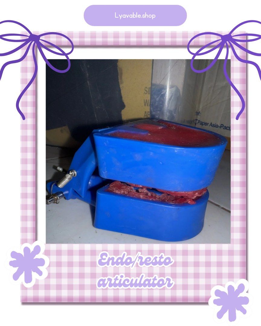 Resto/Endo Articulator (Category: Medical Supplies & Tools) located in Quezon City. Submitted by Lyavable.shop (Listing ID 1390542341, Image 1). Description: .