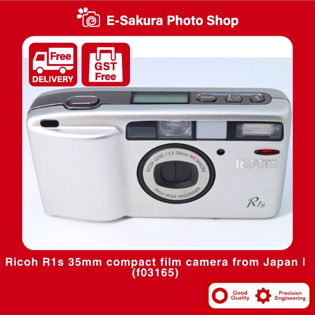 Ricoh R1s Ricoh 35 Mm RICOH R1s シルバー RICOH R1s Grey 35mm Point