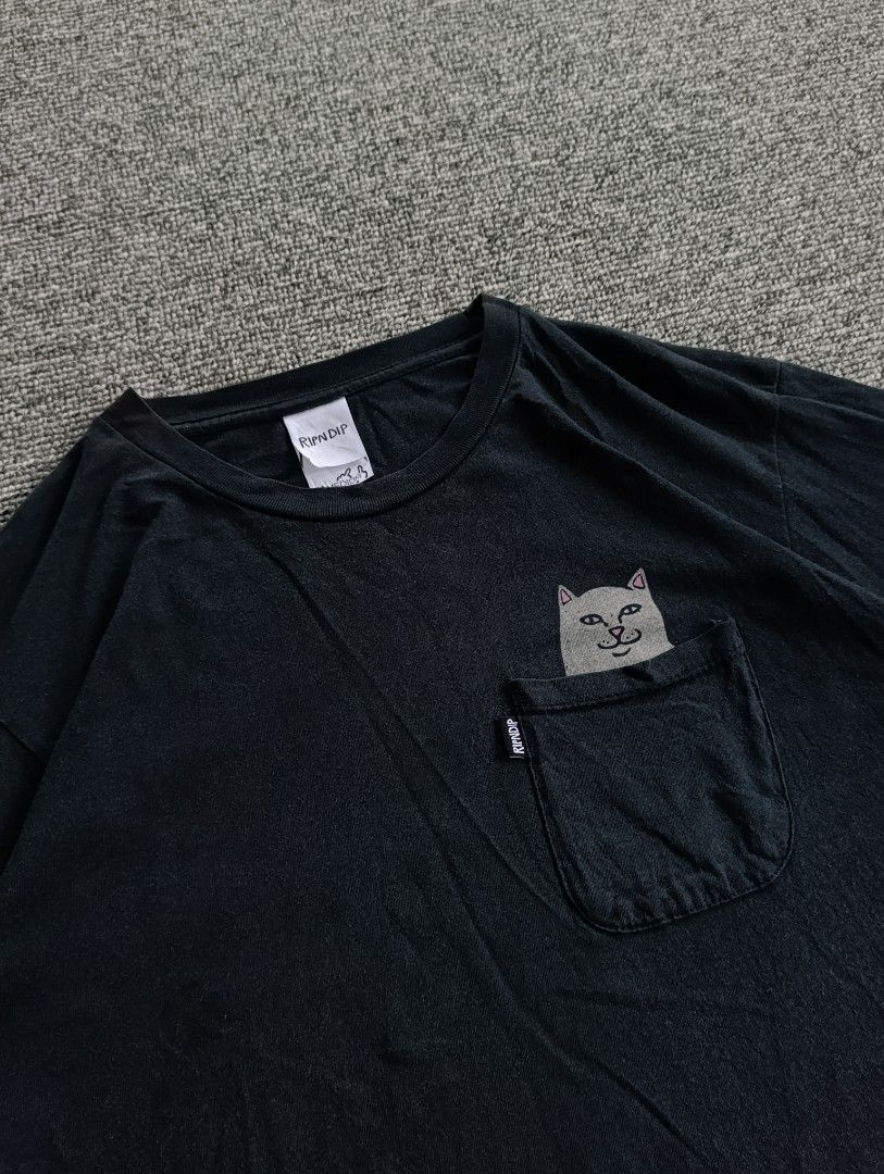 RIPNDIP POCKET TEE , COLOR RATE 8.8 , NO ISSUE (Category: Activewear) located in Tumauini. Submitted by patricktag49926 (Listing ID 1390529494, Image 1). Description: .