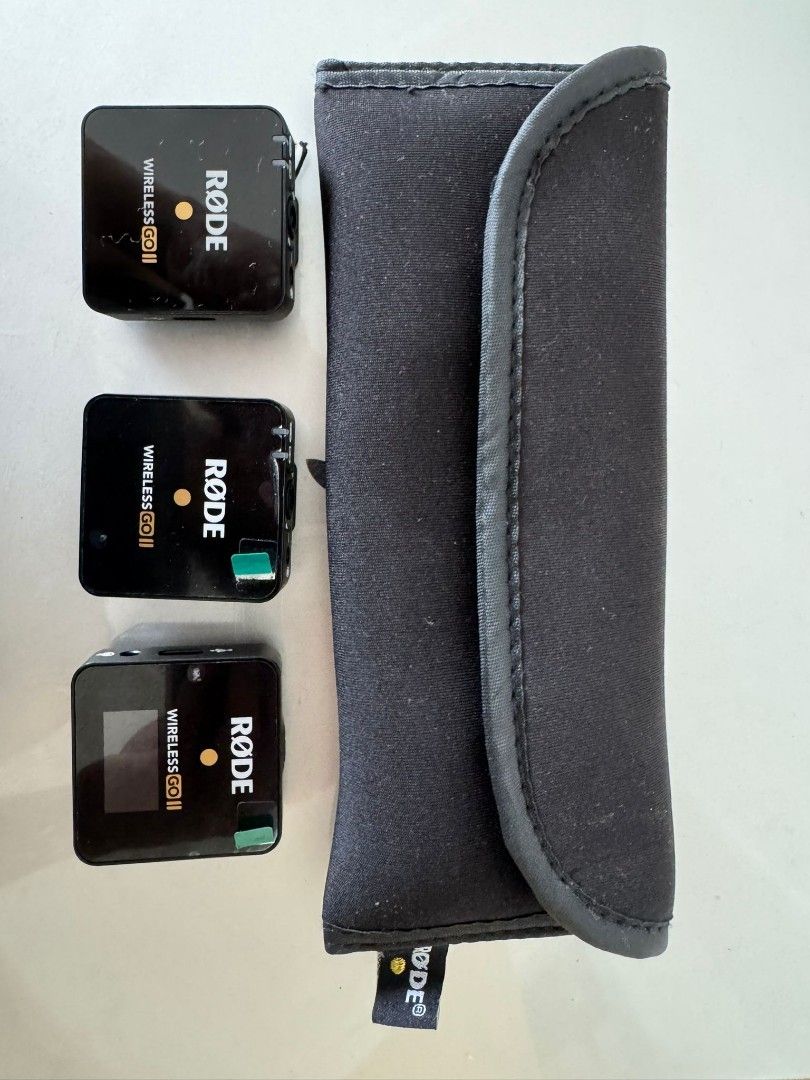 Rode Wireless GO II Microphone System – Barely Used, Like New 🎤