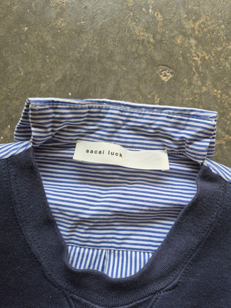 Sacai LS (Category: Luxury Apparel) located in Tacloban City. Submitted by pascore (Listing ID 1390476963, Image 3). Description: L23W18 color rate.9.8/10 mini pinhole but unoticeable.