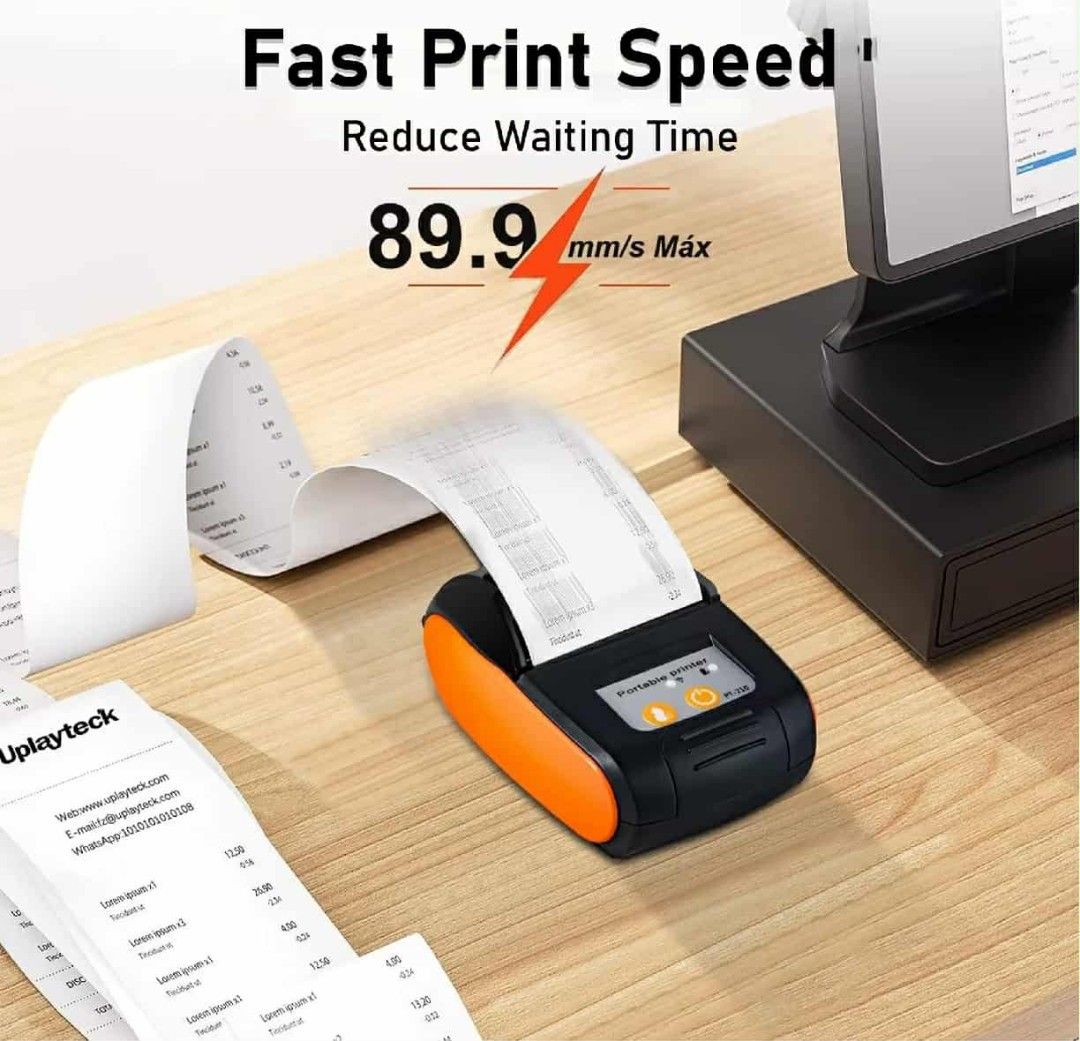 Senda 57mm Wireless Bluetooth Thermal Reciept Printer (Category: Printers, Scanners & Copiers) located in Manila. Submitted by angeldecaa52449 (Listing ID 1390492566, Image 3). Description: .
