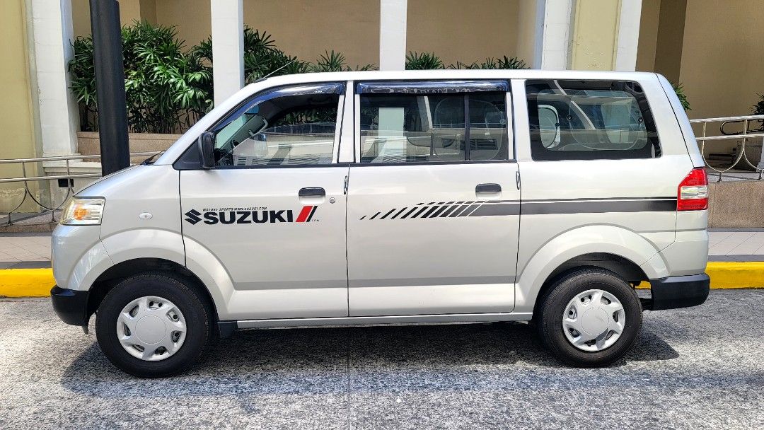 Suzuki APV 1.6 Manual (Category: Used Cars) located in Makati City. Submitted by ZilchXero.ZX (Listing ID 1390421693, Image 1). Description: * No known Issue!! Well maintained!! * Newly replace battery!! * Newly replace Class A tires!! * 80 to 90% smooth body paint!! * Open letter seller transfer!! * Complete papers!! * Chat if interested!! Best Deal! The 2012 Suzuki APV is a 1.6L gasoline-van with a 5-speed manual transmission, feat. an 8-person