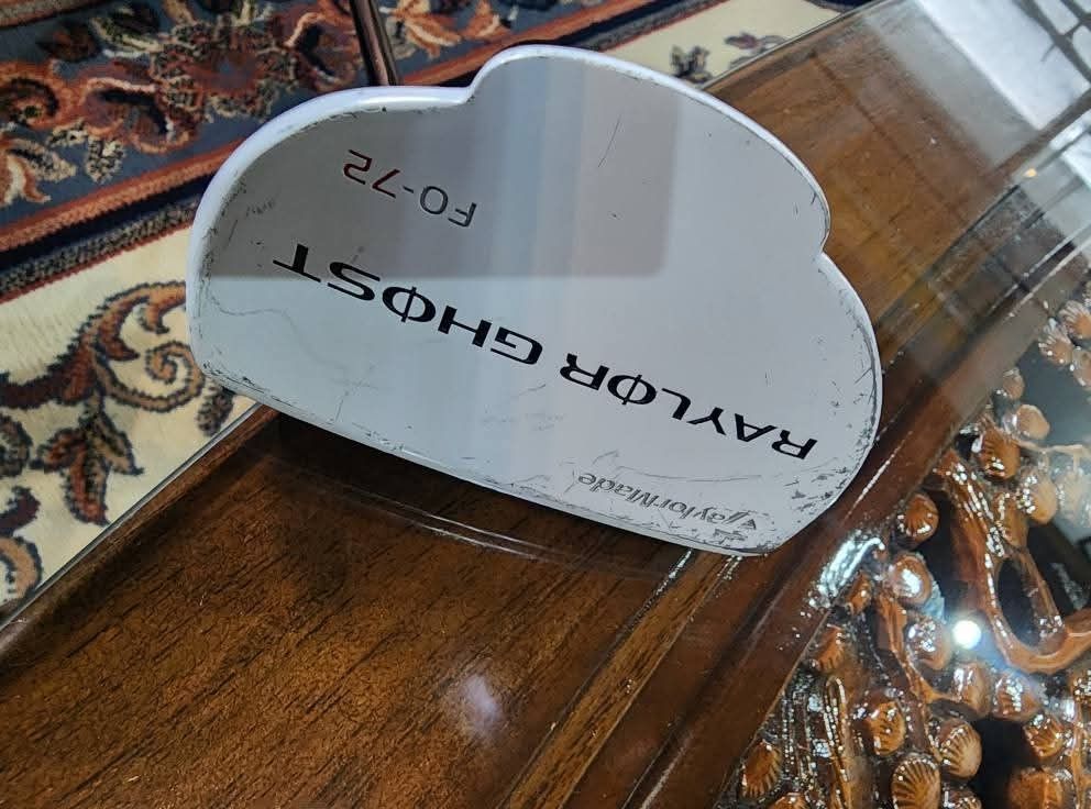 TaylorMade Raylor Ghost Golf Putter (Category: Golf) located in Paranaque City. Submitted by chips24 (Listing ID 1390426433, Image 1). Description: For Sale Taylor Made Raylor Ghost L34½ semi mallet putter for only 2.8k pick up Bf Paranaque free shipping within MM..