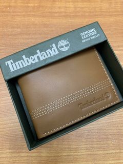 全新美國進口Timberland銀包 淺啡64241615061251110
