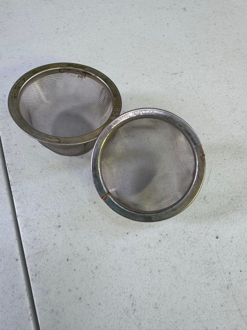 Two pieces stainless steel strainer (Category: Coffee & Tea Tableware) located in Davao. Submitted by parteawares2 (Listing ID 1390422913, Image 2). Description: Two pieces stainless steel tea strainer for your teapots perfect for your loose leaf teas .
