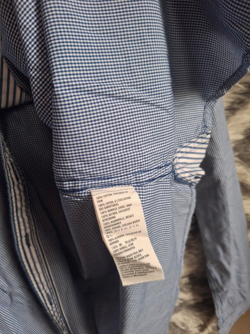 UNISEX (Category: Longsleeves) located in Bulacan. Submitted by stacksonracks_ph (Listing ID 1390552013, Image 3). Description: Color: Blue Length: 24 inches Width: 19 inches Sleeve length: 26.5 inches.