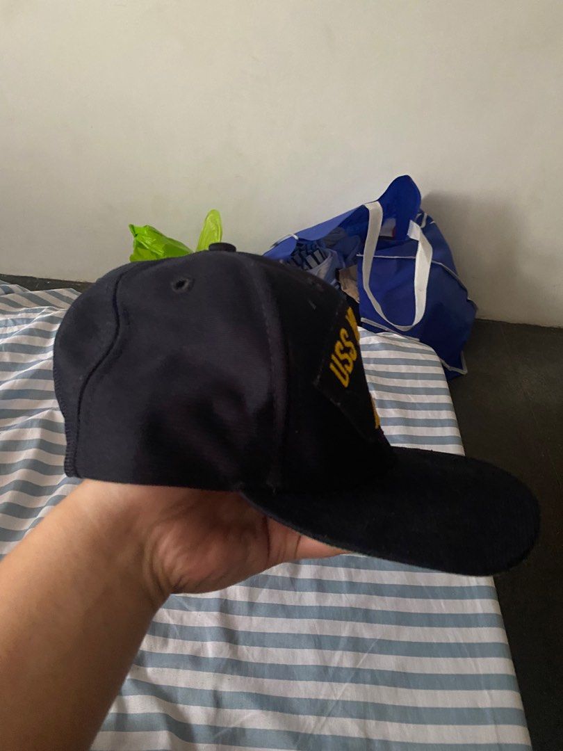 Vintage new era cap USS Yellowstone (Category: Caps & Hats) located in Davao. Submitted by cedrics_hobby (Listing ID 1390468122, Image 3). Description: Vintage New Era Yellow Stone made in USA cap.