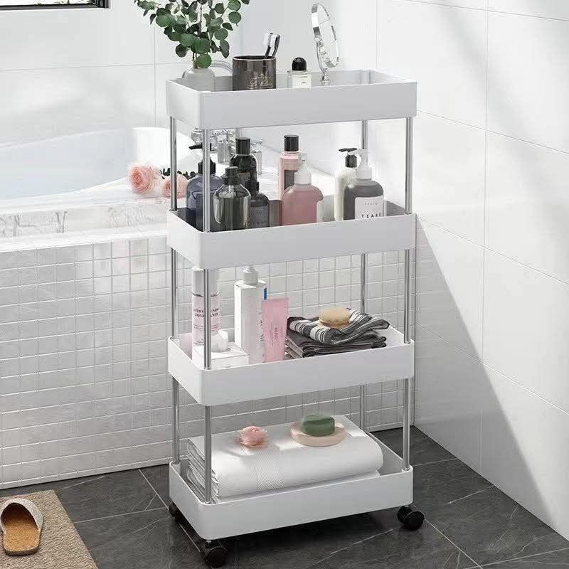 4 layer movable slim rack (Category: Storage Boxes & Baskets) located in Manila. Submitted by yzlshop (Listing ID 1395623768, Image 1). Description: Brand new / COD Same day delivery via Lalamove Location: Manila Pm for inquiries. Thank you!.