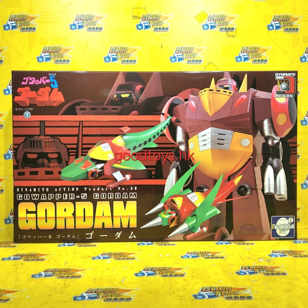 中古已開封 EVOLUTION TOY DYNAMITE ACTION PRODUCT NO.30 GOWAPPER-5 GORDAM 哥頓 ...