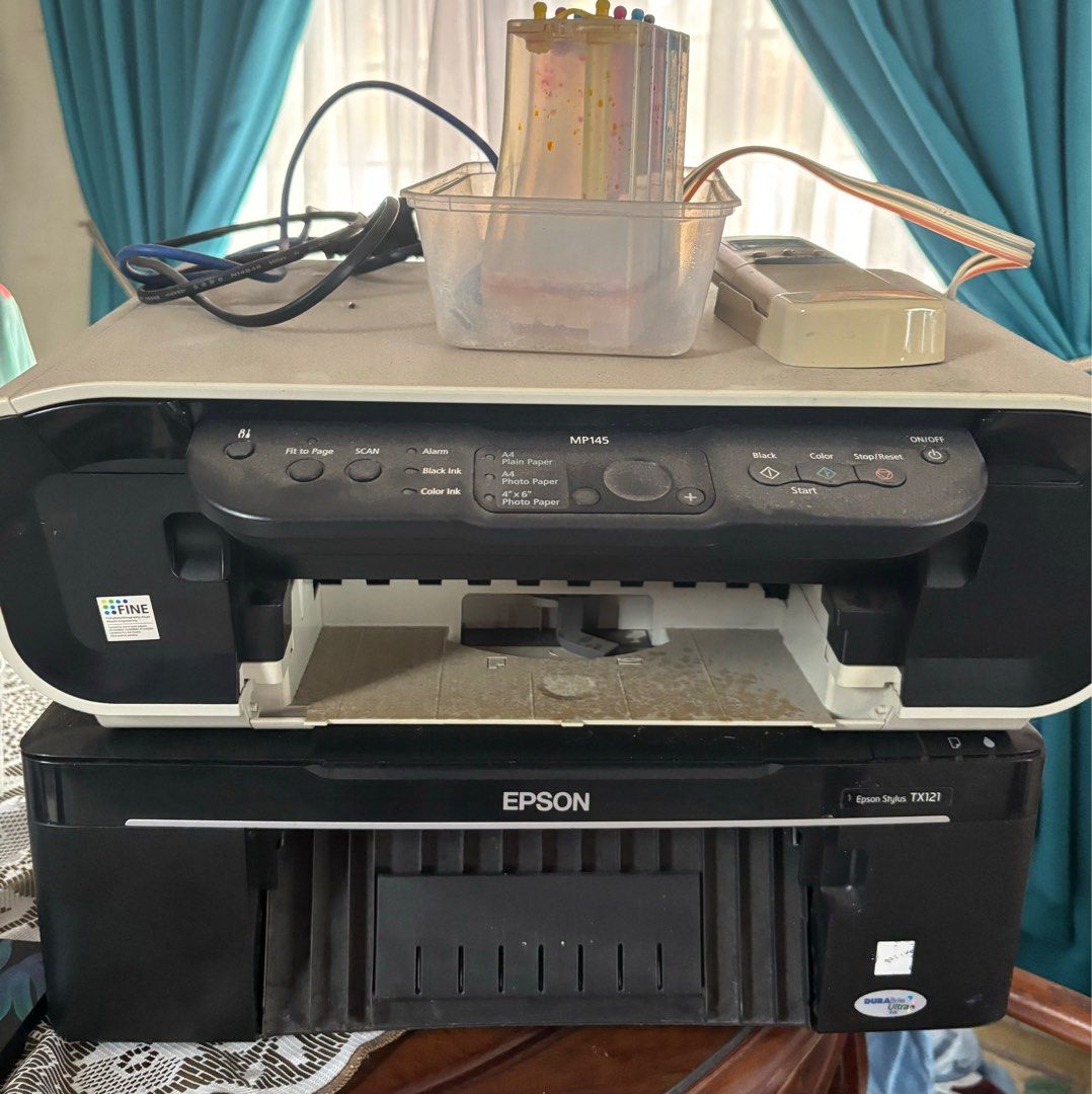 Mp145 Printer Canon & Epson Printer (faulty), Computers & Tech, Printers, Scanners ...