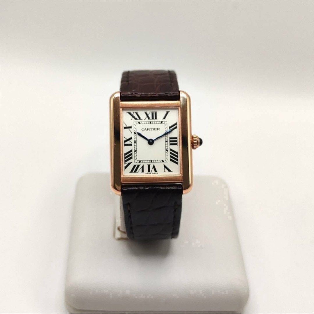 Cartier Tank Solo 18K (Category: Luxury Watches) located in Manila. Submitted by arjayyabes (Listing ID 1395624902, Image 2). Description: Cartier Tank Solo Reference 3168 18K Rose Gold 2017.