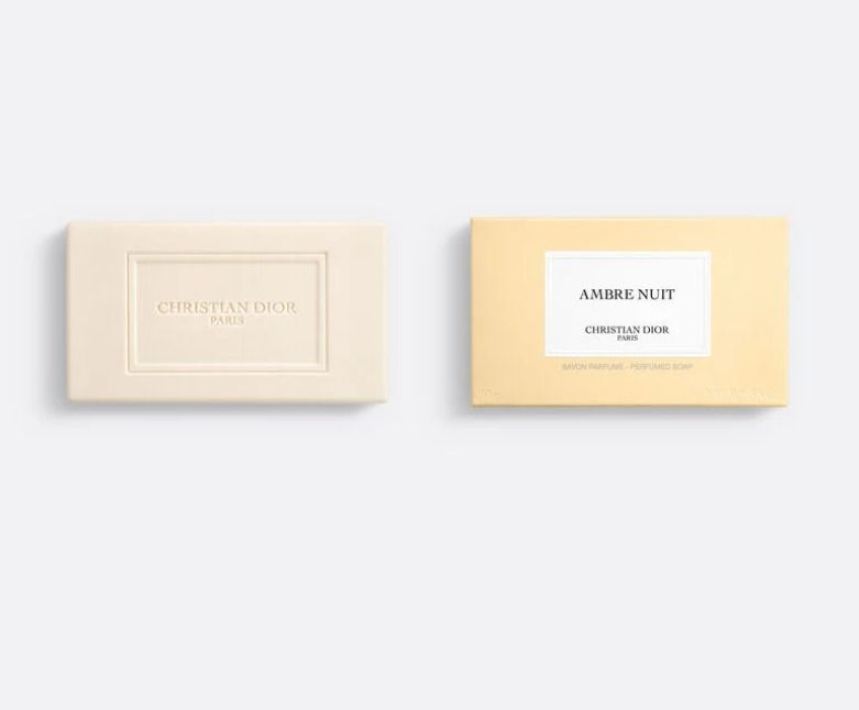 CD Ambre Nuit - Perfume Soap 50g (Category: Bath) located in Manila. Submitted by memorylanestore (Listing ID 1395626681, Image 1). Description: Ambre Nuit orchestrates an encounter between two extremes. It is, in some way, the fragrant embodiment of Beauty and the Beast. This perfume combines the deep, animal facet of amber with the delicate velvet of Turkish rose. This potent duo is like a nocturnal wave of amber that sees strength and delicacy