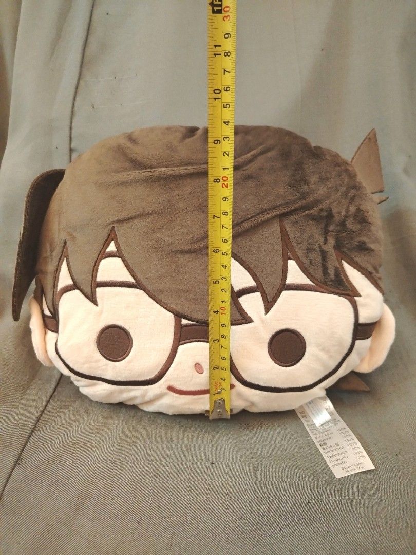 Detective Conan Edogawa Head Cushion Pillow (Category: Bedding & Towels) located in San Fernando. Submitted by jpmarketplace2023 (Listing ID 1395665375, Image 3). Description: 💚 All items are authentic from Japan. 💛 MOP: GCash (❌️ GCash Protect) 🩵 MOD: LBC only (❌️ S. Checkout, COD, COP) 💙 Meet-up: Vista Mall, San Fernando, Pampanga 💜 All items are on-hand. 🧡 First to pay gets the item first. ❤️ Breakable items are packed with care and caut