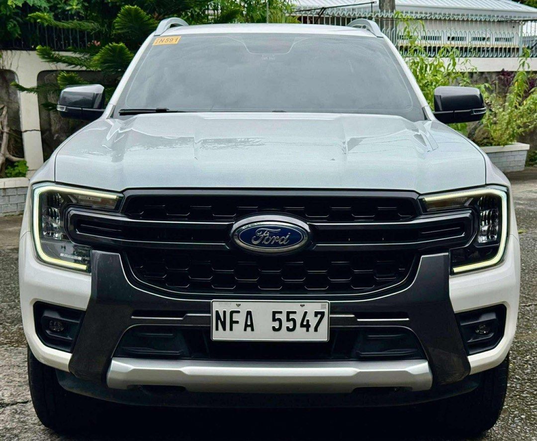 Ford Ranger Wildtrak 4x2 Auto (Category: Used Cars) located in Manila. Submitted by quality_cars (Listing ID 1395585563, Image 1). Description: FOR SALE‼️ 2023 Ford Ranger Wildtrak 4x2 1st owned Automatic 2.0L 4-Cylinder Bi-Turbo Diesel engine Apple CarPlay W/ Bedliner Cover W/ Comprehensive insurance 24,000km Casa Maintained Complete manual book Complete duplicate key Complete Papers Brand new Condition‼️ Price: 1,316,000 Location: Paranaque Cit