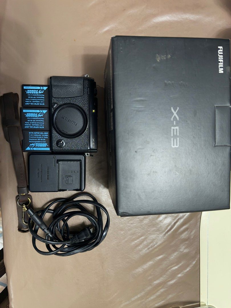Fujifilm X-E3 Mirrorless Camera (Category: Cameras) located in Paranaque City. Submitted by patreng1204 (Listing ID 1395603363, Image 3). Description: For sale Fuji X-E3 Body only Price: 39,500 Hand strap included 3 batteries and charger Camera bag No issues or defects. Items in Merville Park. RFS: not being used anymore. Meet up only for the security of both parties Pay thru gcash. My gcash and not someone else’s so no scamming. .