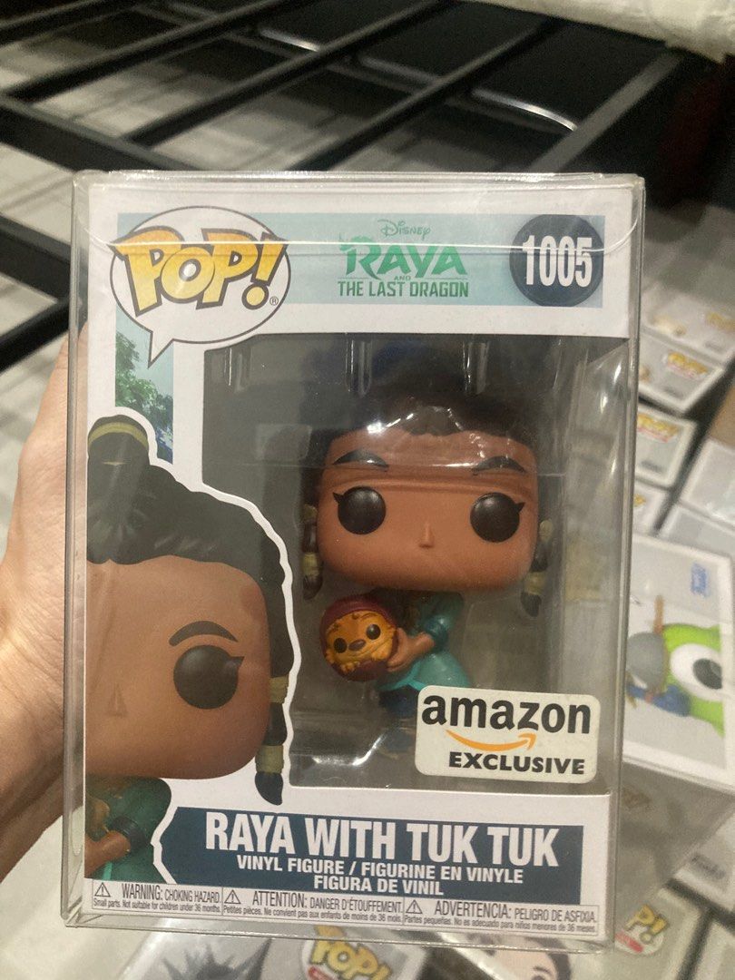 Funko Pop Raya with Tuk Tuk (Category: Designer & Blind Box Toys) located in Quezon City. Submitted by iamdaomingsi (Listing ID 1395593550, Image 1). Description: .