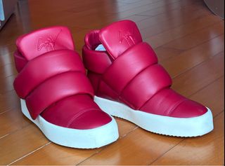 Giuseppe Zanotti 紅色高筒運動鞋64226597225091110