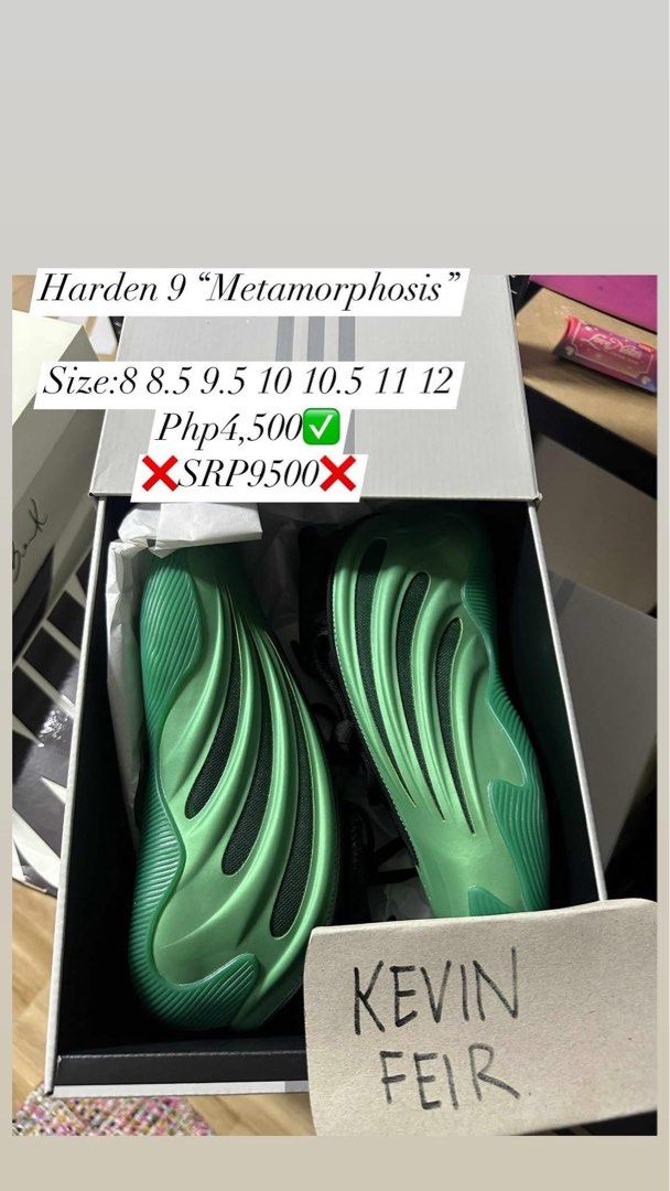 Harden vol 9 (Category: Sneakers) located in Manila. Submitted by sneakfeir (Listing ID 1395683652, Image 1). Description: See picture to see available size.
