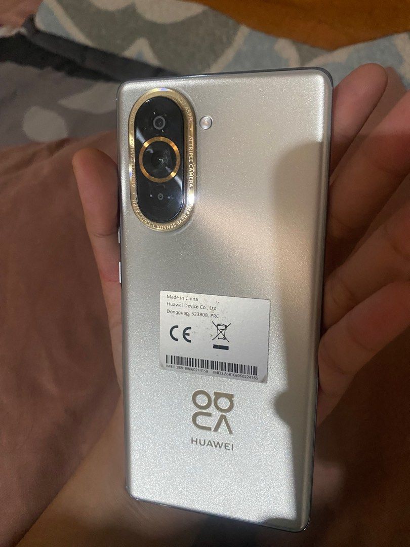 Huawei NOVA 10 (Category: Huawei) located in Makati City. Submitted by ohmylovetoshop (Listing ID 1395573123, Image 2). Description: All good condition Extra phone onlyy Lady owned Makati loc.