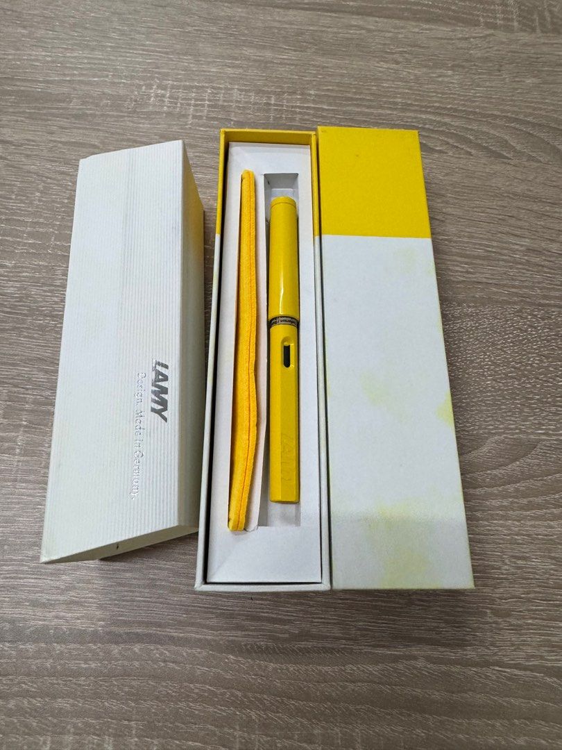 Lamy Fountain Pen (Category: Stationery & School Supplies) located in Manila. Submitted by 17thfinds (Listing ID 1395602786, Image 3). Description: With Realme Logo ( Gift) RFS: not into using fountain pen.