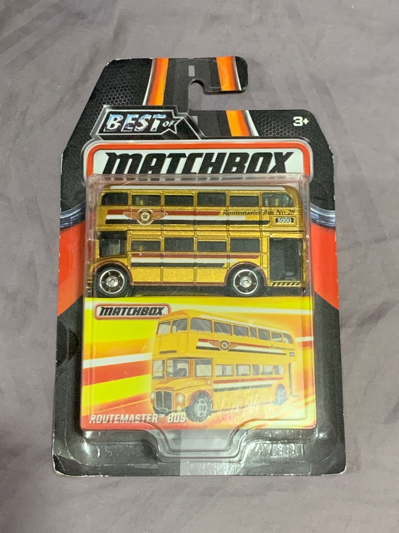 Matchbox Bus Pack Matchbox Best of Matchbox Routemaster Bus, Hobbies & Toys, Toys & Games ...