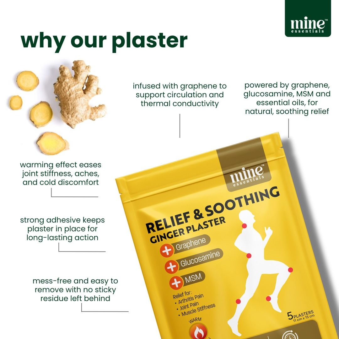 MINE Pain Relief Warm Ginger | Arthritis Pain | Knee & Joint Pain ...