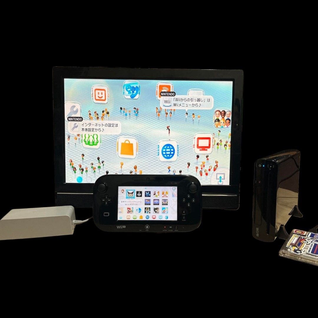Nintendo Wii U (Category: Nintendo) located in Paranaque City. Submitted by john020497 (Listing ID 1395551022, Image 2). Description: Condition: - With box, power brick, Wii U stand, stylus, Wii U gamepad, charging cord for gamepad, HDMI cable, 64 GB sd card, 160 GB external HDD full of games, and manuals. - English games. - No issue. Screen protected. - Around 9/10 smoothness, very good condition. Just message me if you have any questions or you