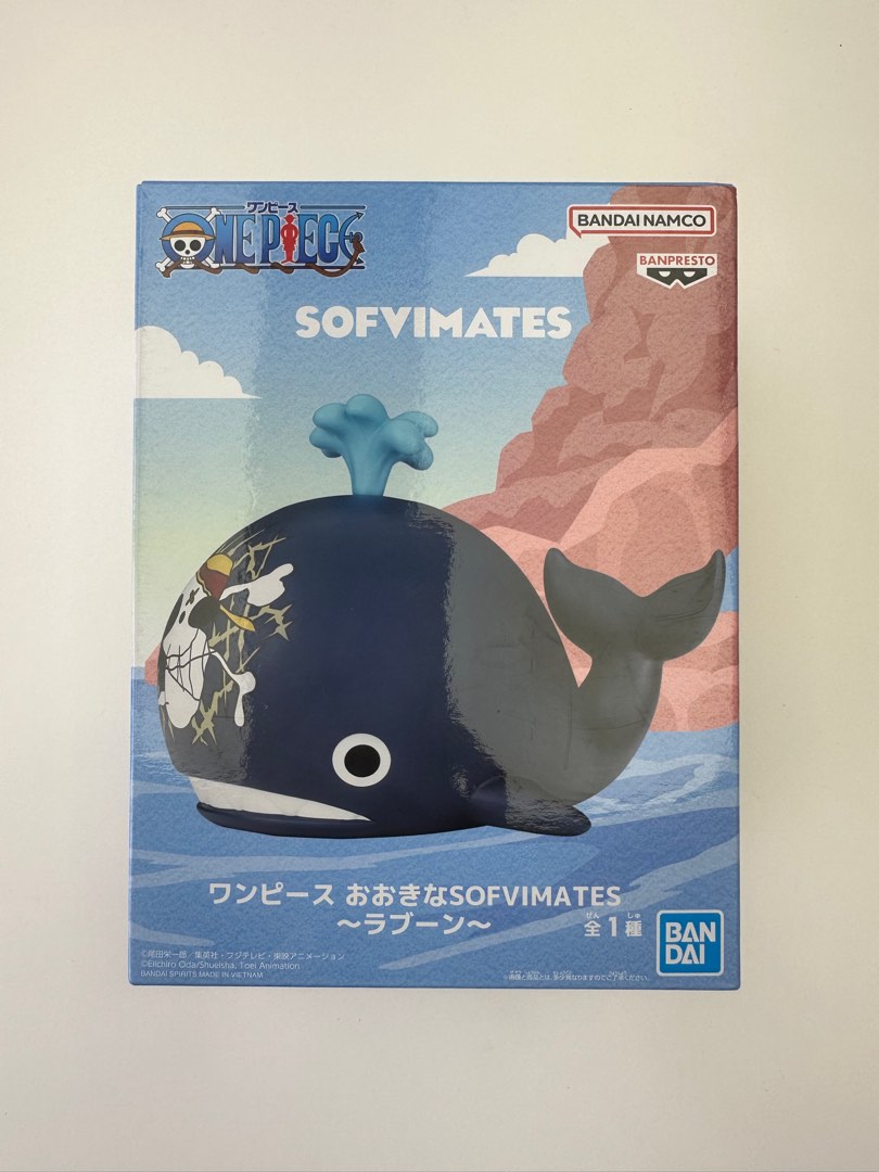 全新日版金證《海賊王》One Piece SOFVIMATES~ 拉布 Laboon 鯨魚figure 模型, 興趣及遊戲, 玩具 & 遊戲類 ...
