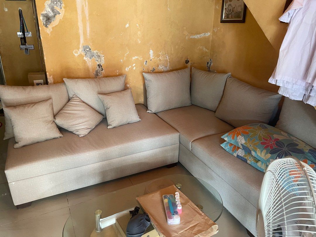 Our Home Braden Sofa (Category: Sofas) located in Cavite. Submitted by lalavs08 (Listing ID 1395617491, Image 3). Description: Braden Sofa bought from Our Home Almost New Original price is 69k For Sale for only 45k Pick up only Dasmarinas Cavite Still under warranty .